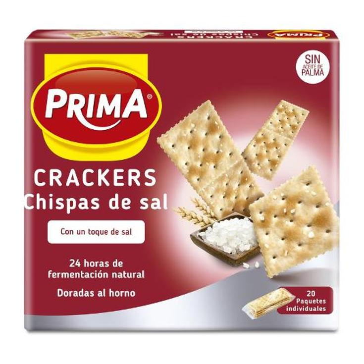 CRACKERS CHISPAS SAL PRIMA PQTE 500 GR