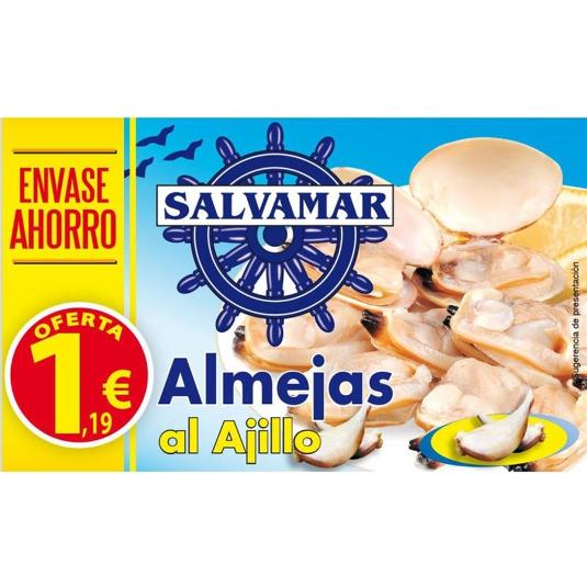 ALMEJAS AL AJILLO SALVAMAR LATA 63 GR