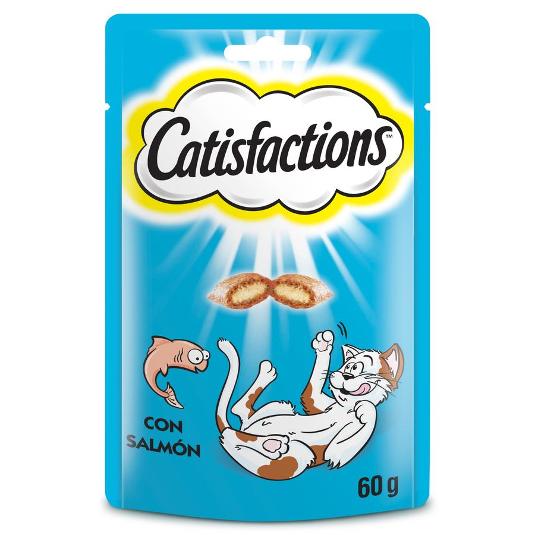 SNACK GATO SALMON CATISFACTION BOLSA 60 GR