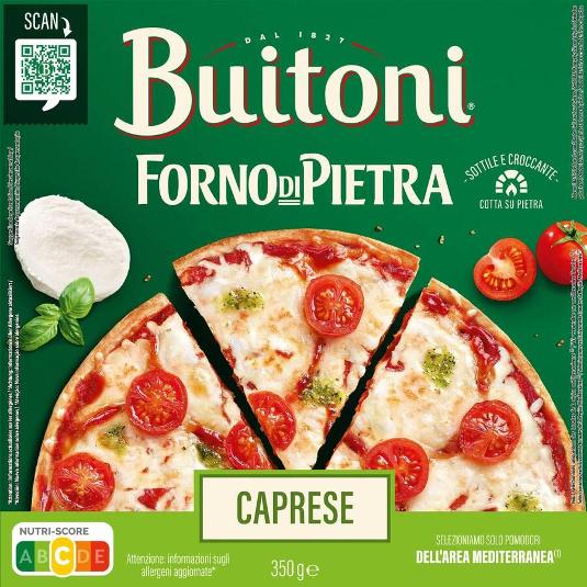 PIZZA FORNO DI PIETRA CAPRESE BUITONI UNIDAD 350 GR