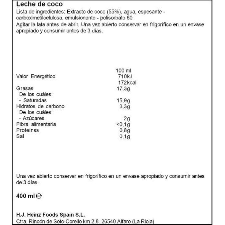 LECHE DE COCO AMOY AMOY LATA 400 ML