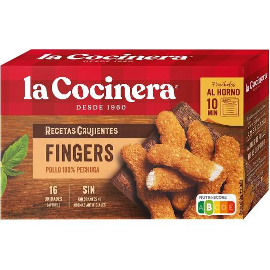 FINGERS LA COCINERA ESTUCH 320 GR