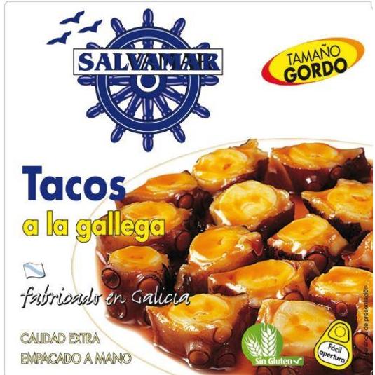 TACOS A LA GALLEGA SALVAMAR LATA 168 GR