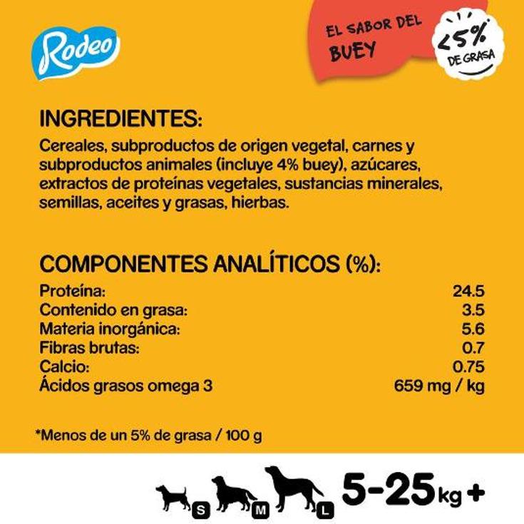 COMIDA PERROS SNACK RODEO BUEY PEDIGREE PQTE 70 GR