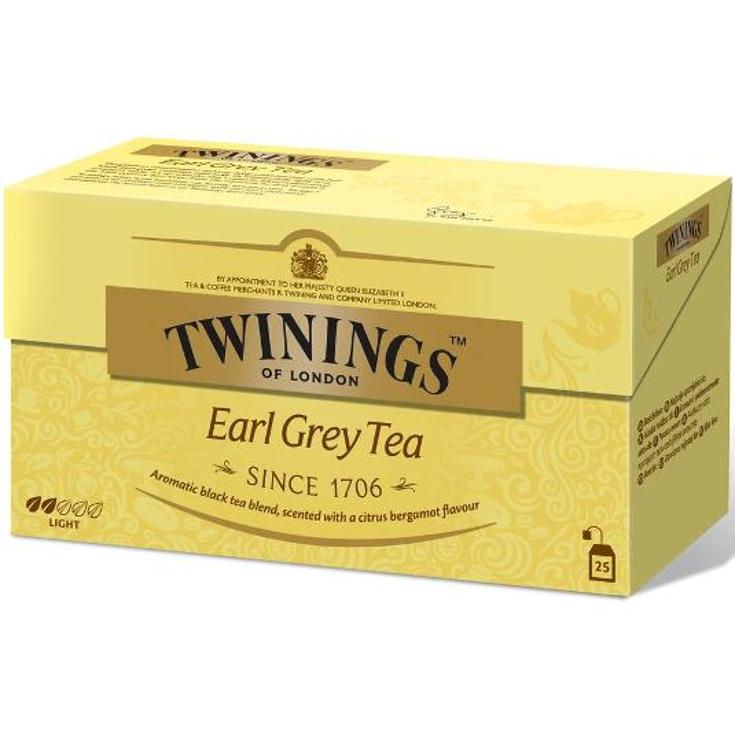 TWININGS EARL GREY 25S PQTE 25 UD