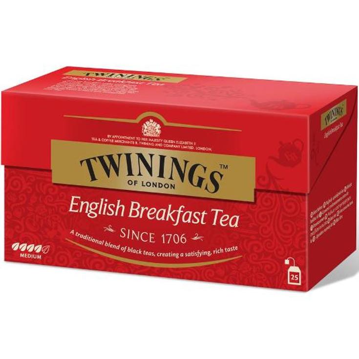 TWININGS ENGLISH BREAKFAST 25S PQTE 25 UD