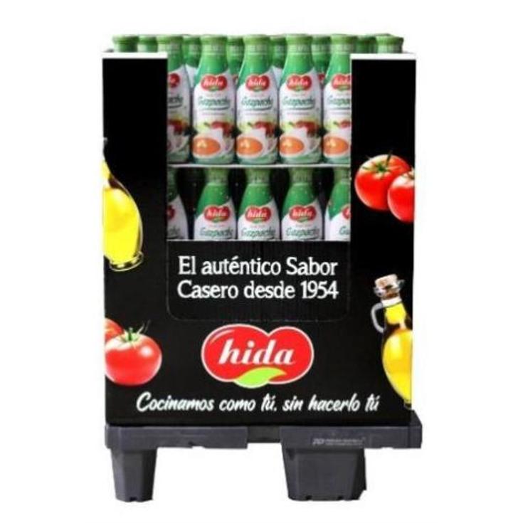 EXPOSITOR 102 UDS. GAZPACHO HIDA BOX 1 UD