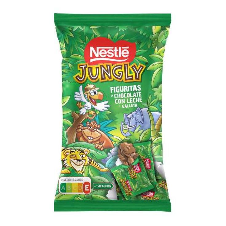 FIGURITAS CHOCOLATE JUNGLY NESTLE BOLSA 124 GR