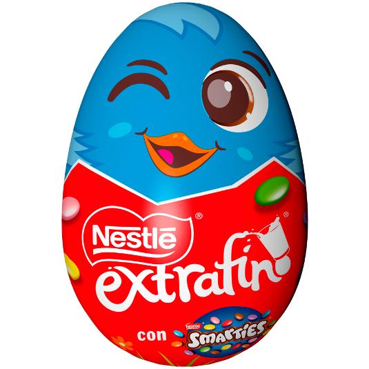 HUEVO PASCUA EXTRAFINO RELLENO NESTLE UNIDAD 200 GR