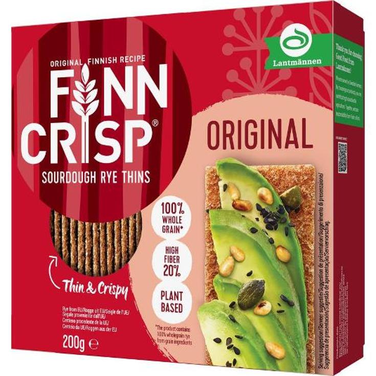 TOSTADAS THIN ORIGINAL FINN CRISP PQTE 200 GR