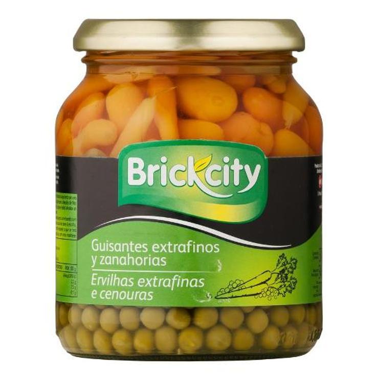 GUISANTE EXTRAFINO ZANAHORIA BRICKCITY BOTE 230 GR