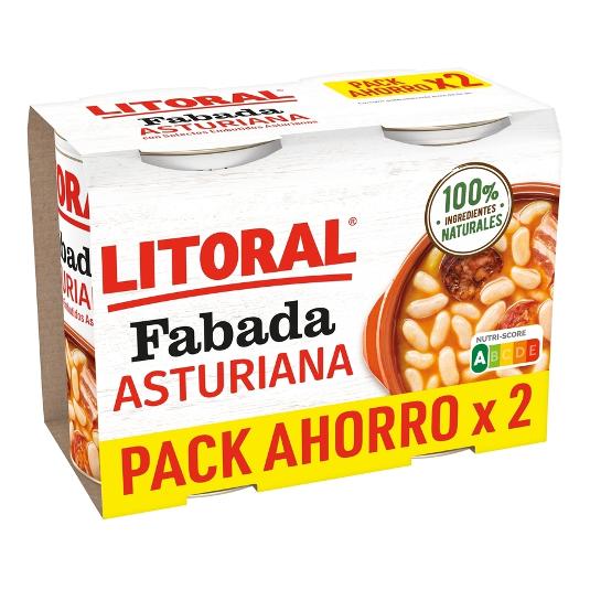 FABADA ASTURIANA PACK 2X420 GR. LITORAL PACK 840 GR