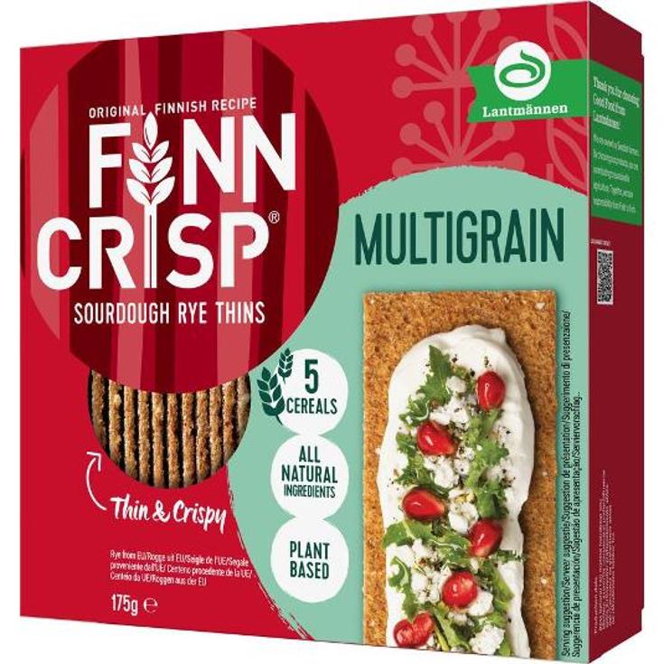 TOSTADAS THIN MULTIGRAIN FINN CRISP PQTE 200 GR