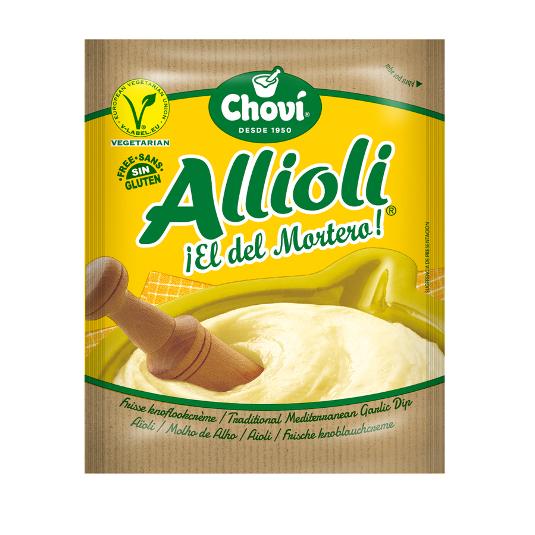 SALSA REFRIGERADA ALIOLI CHOVI UNID 70 ML