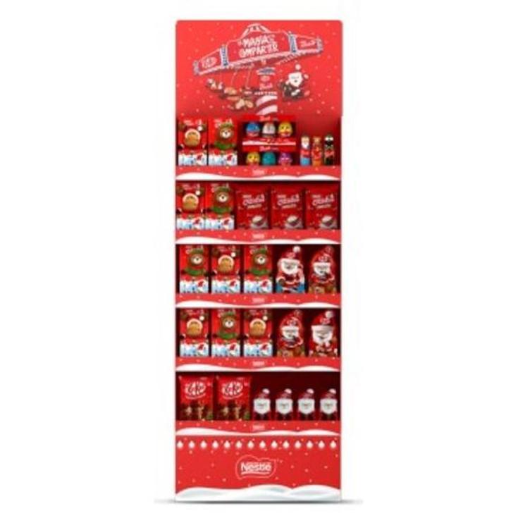 EXPOSITOR KIT KAT NAVIDAD GRAND NESTLE LOTE 1 UD