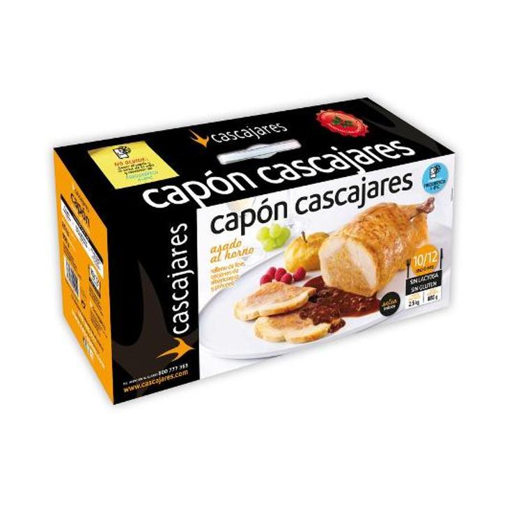 CAPON ASADO RELLENO 10/12 RACIO CASCAJARES UND 2500 GR