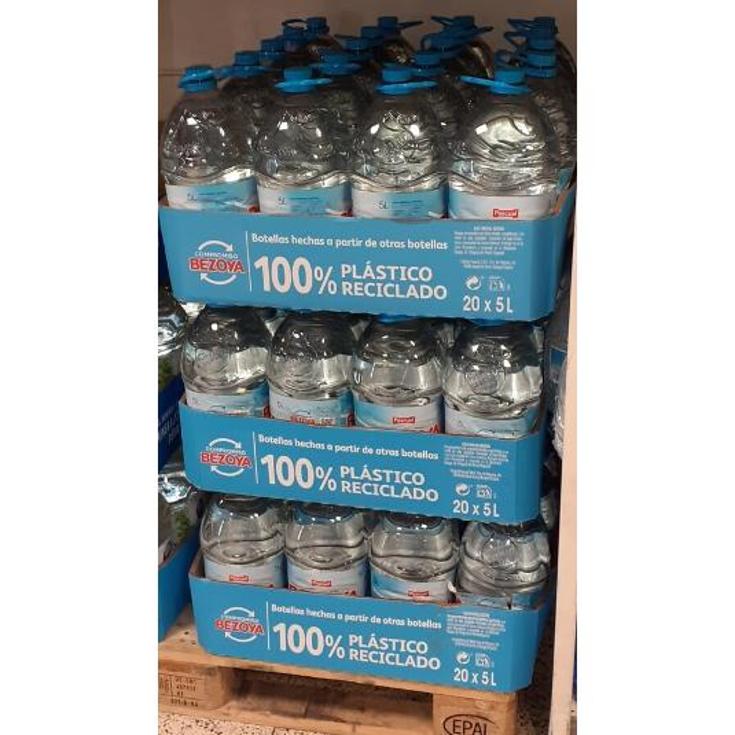 EXPOSITOR 60 UDS. AGUA BEZOYA BTLLA 5 LT
