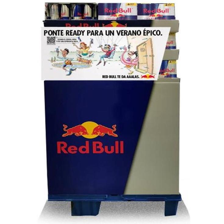 EXPOSITOR 30 UD.RED BULL 6X250 RED BULL LOTE 1 UD