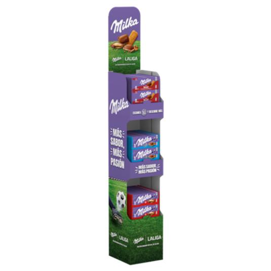 EXPOS.128 UDS. CHOCOLATE MILKA LOTE