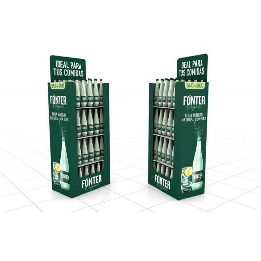 EXPOS.112 UDS.AGUA GAS FONTER LOTE 1 UD