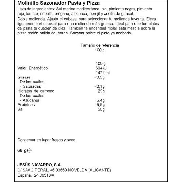 ESPECIAS PASTA-TOSCANA CARMENCITA FRASCO 35 GR