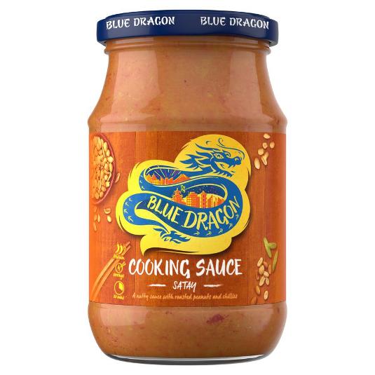 SATAY COOKING SAUCE BLUE DRAGON BOTE 385 GR