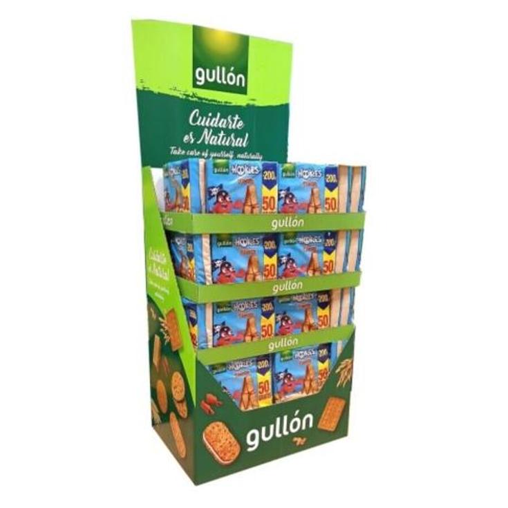 EXP. 95 UDS. GALLETAS HOOKIES GULLON LOTE 1 UD