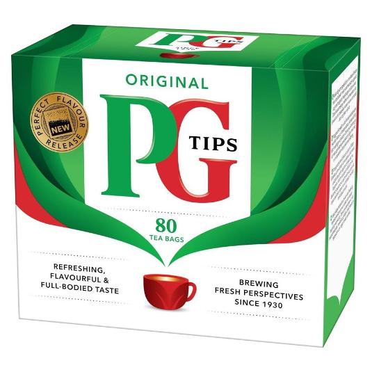 TÉ NEGRO PG TIPS CAJA 80 UD