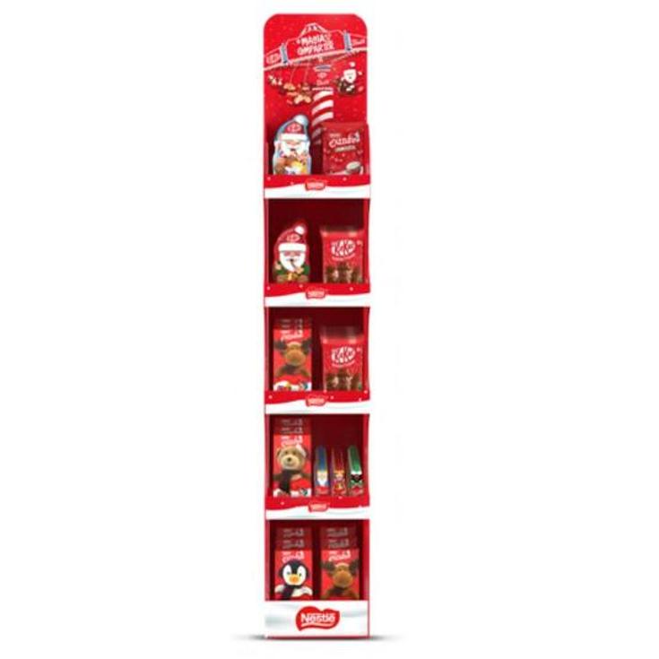 EXPOSITOR KIT KAT NAVIDAD PEQ. NESTLE LOTE 1 UD