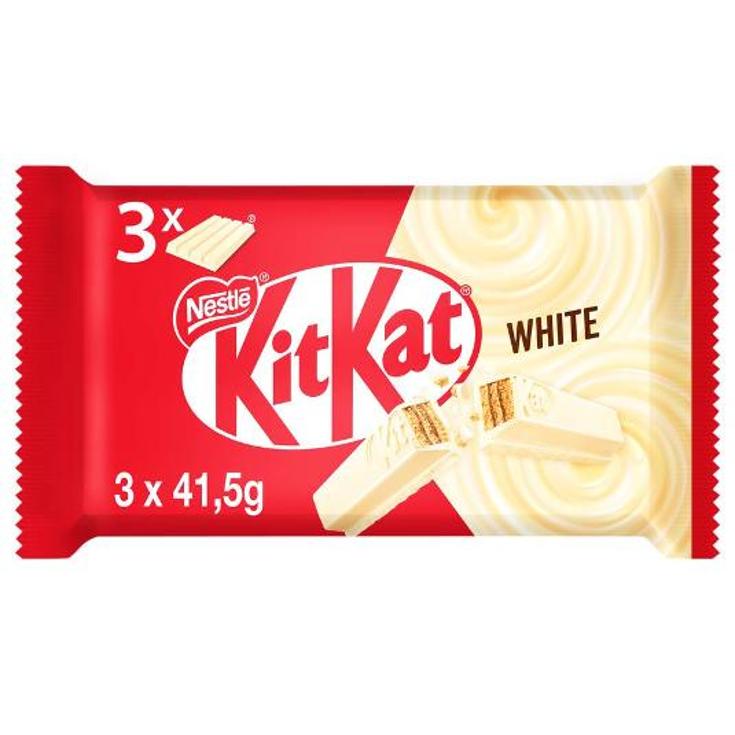 KIT KAT BLANCO 3X41,5 GR. NESTLE PACK 125 GR