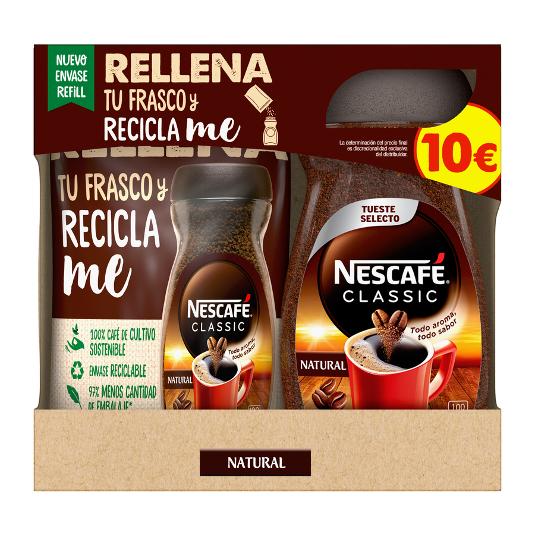 NESCAFE NATURAL+ BOLSA 180G NESCAFE PACK 380 GR