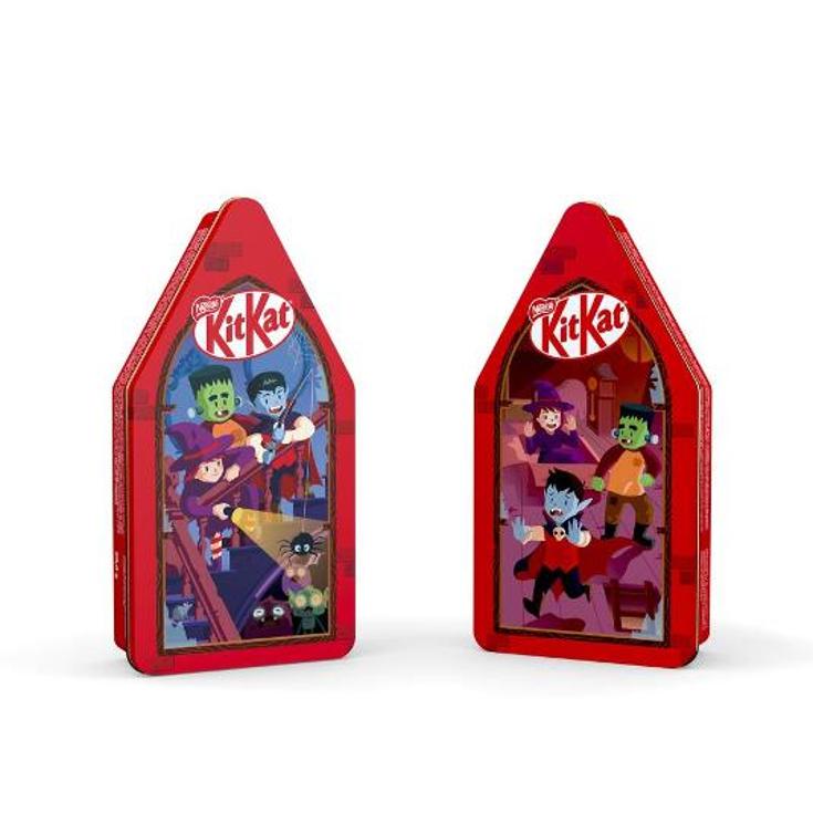 KIT KAT HALLOWEEN CASA TERROR KIT KAT LATA 100 GR