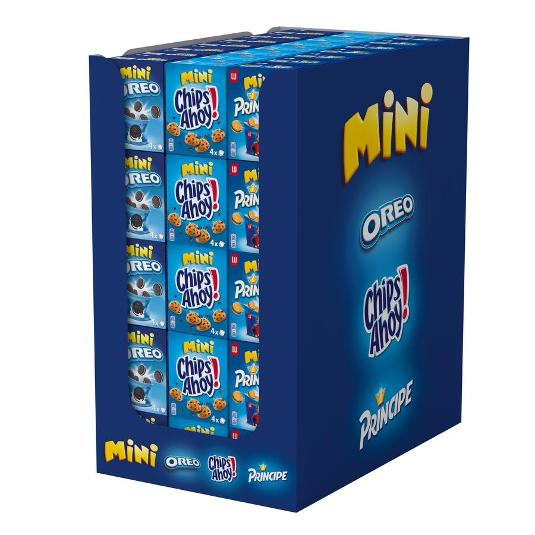 EXPOSITOR 84 UDS. GALLETAS MINI MONDELEZ LOTE 1 UD