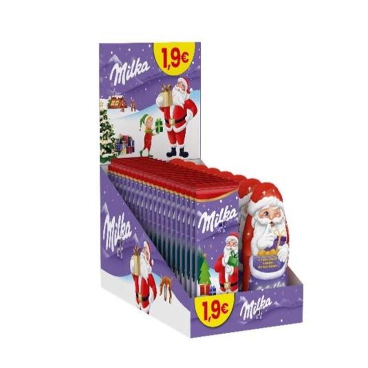 EXP. 26 UD. CHOC.NAVIDAD+SANTA MILKA LOTE 1 UD