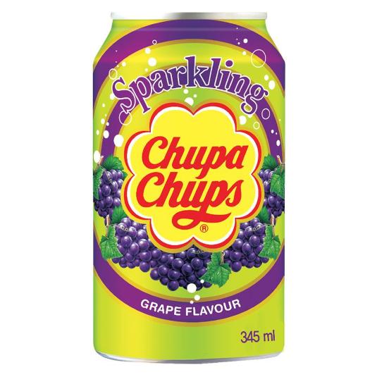 BEBIDA REFRESCO UVA GRAPE CHUPA CHUPS LATA 345 ML