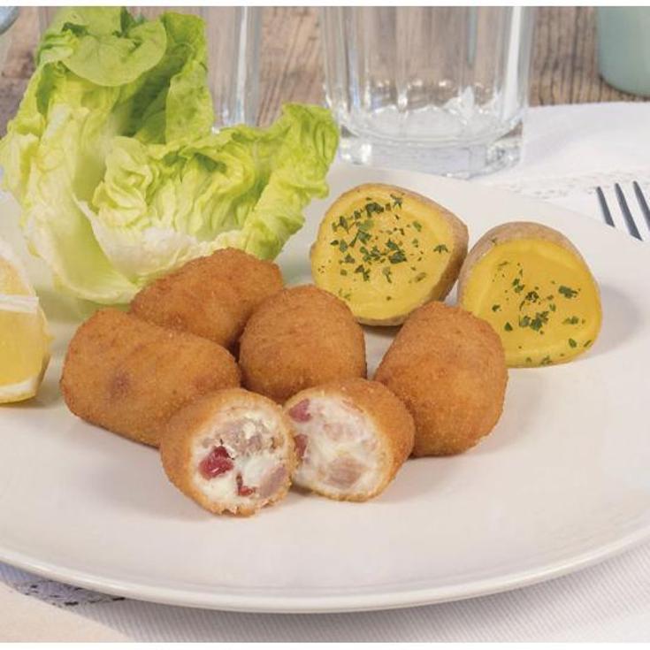 CROQUETAS POLLO JAMON ALDELIS