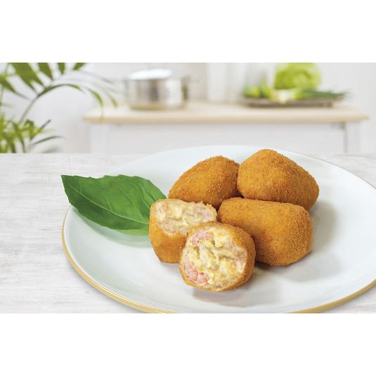 CROQUETA MERLUZA Y GAMBA ALDELIS