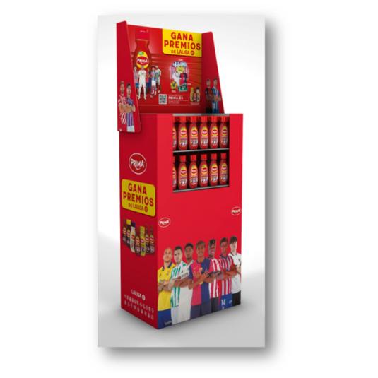 EXPOSITOR 96 UDS. KETCHUP 290GR PRIMA LOTE 1 UD