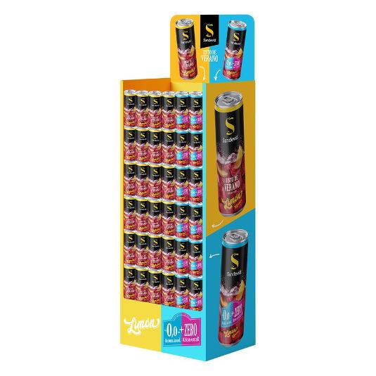 EXP. 144 UDS.TINTO VERANO LATA SANDEVID LOTE 1 UD