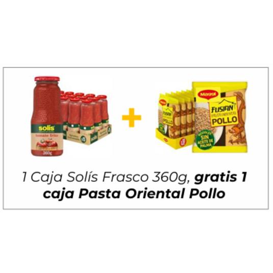 LOTE TOMATE SOLIS+NOODLES MAGGI NESTLE LOTE 1 UD
