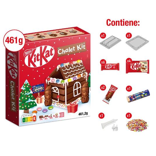 KIT KAT CHALET NAVIDAD KIT KAT CAJA 461 GR