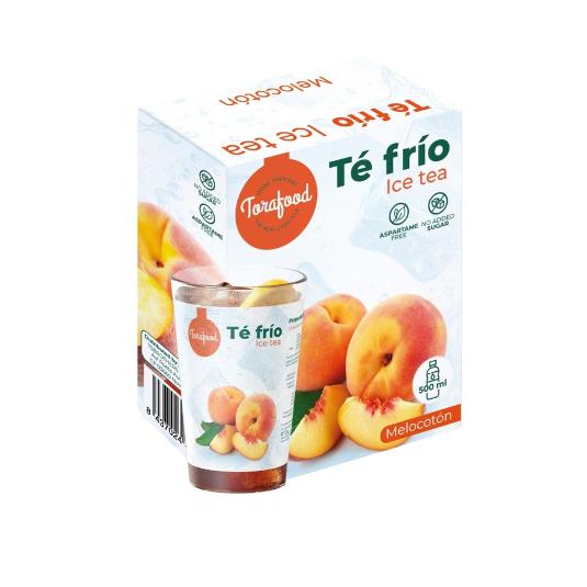 TE FRIO SOLUBLE MELOCOT. 12X3G TORAFOOD CAJA 36 GR