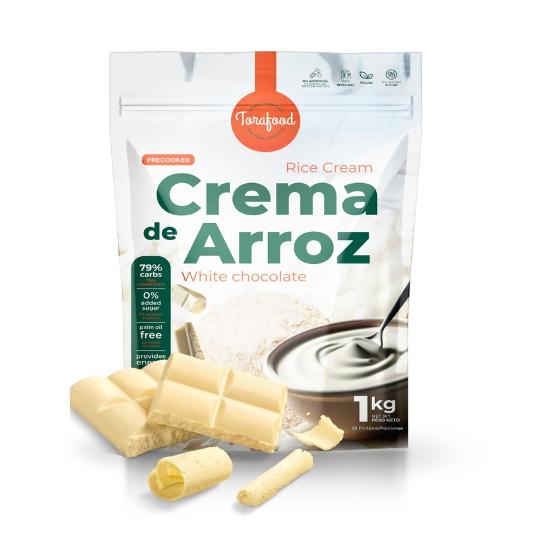 CREMA ARROZ CHOCO BLANCO TORAFOOD BOLSA 1 KG