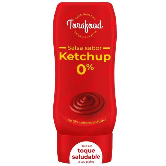 SALSA KETCHUP ZERO TORAFOOD DOSIF 330 ML