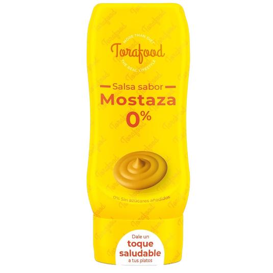 SALSA ZERO MOSTAZA TORAFOOD DOSIF 330 ML