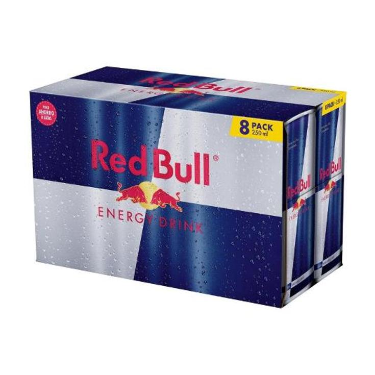 REFR.ENER.RED BULL PACK 8X250ML RED BULL PACK 2 LT