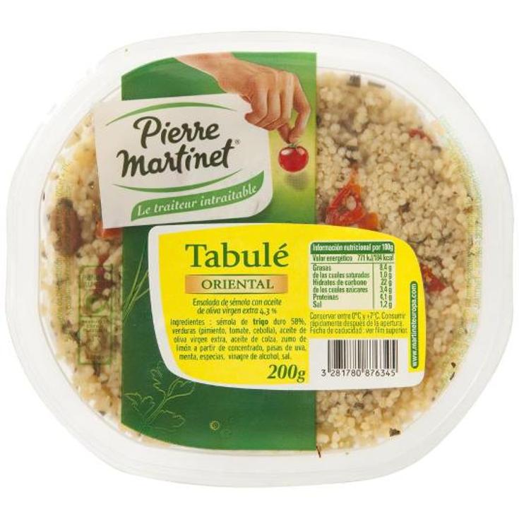 TABULE ORIENTAL PIERRE MARTI BANDEJ 200 GR