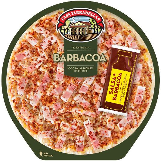 PIZZA FRESCA BARBACOA TARRADELLAS UNIDAD 435 GR