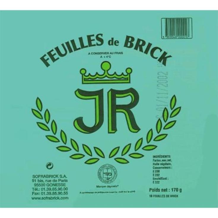 PASTA BRICK J.R BOLSA 170 GR