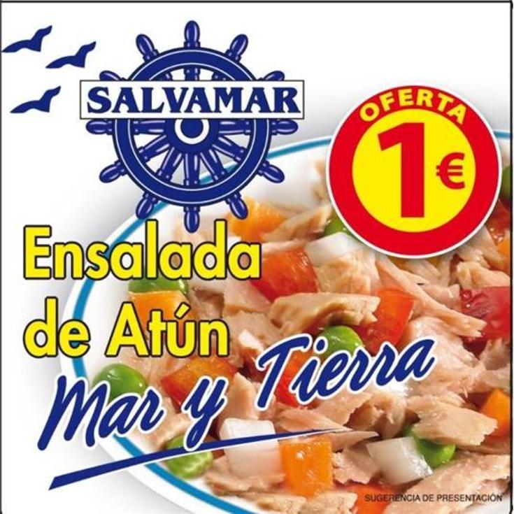 ENSALADA MAR Y TIERRA SALVAMAR LATA 125 GR